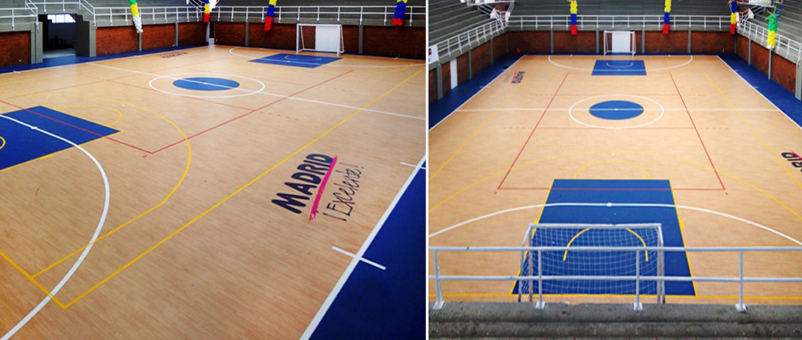 PISOS PARA POLIDEPORTIVOS